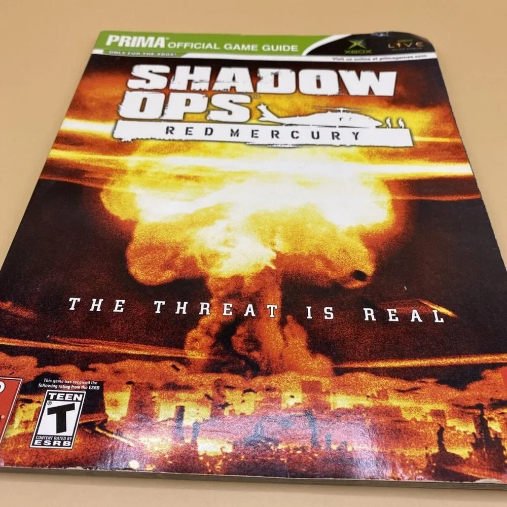 Shadow Ops Red Mercury Official Strategy Guide - Xbox -